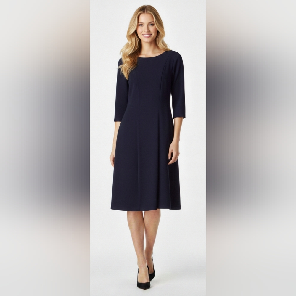 NWT Anne Klein Dark Blue Dress Size 6